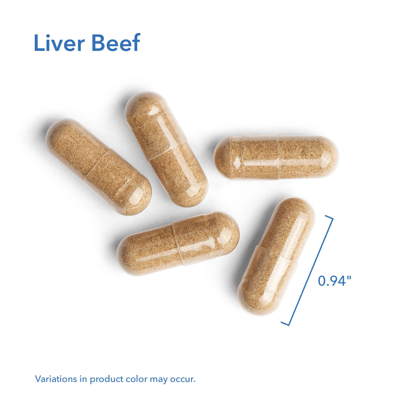 Liver Beef 125 vegcaps Allergy Research Group