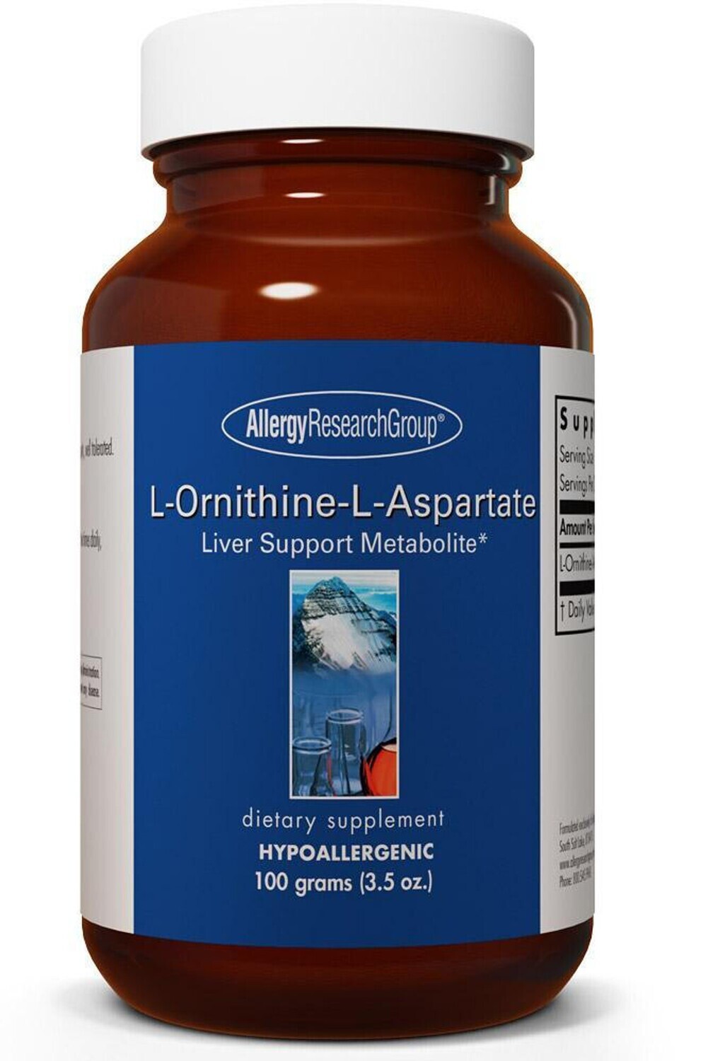 L-Ornithine-L-Aspartate 100 gms  Allergy Research Group