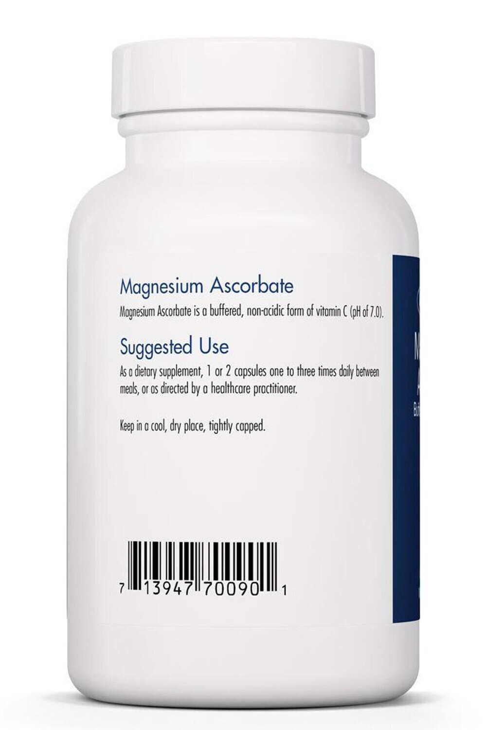 Magnesium Ascorbate 100 vecaps Allergy Research Group