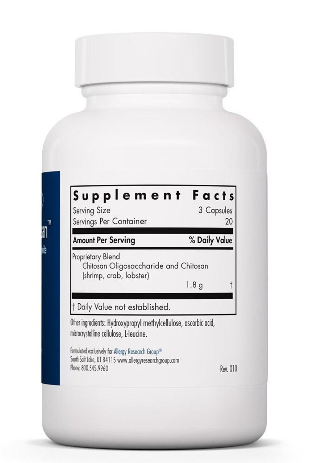 MicroChitosan 60 vcaps Allergy Research Group