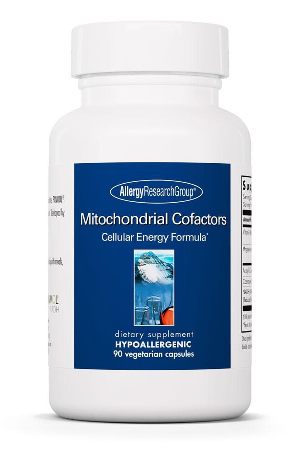 Mitochondrial Cofactors 90 vegcaps Allergy Research Group