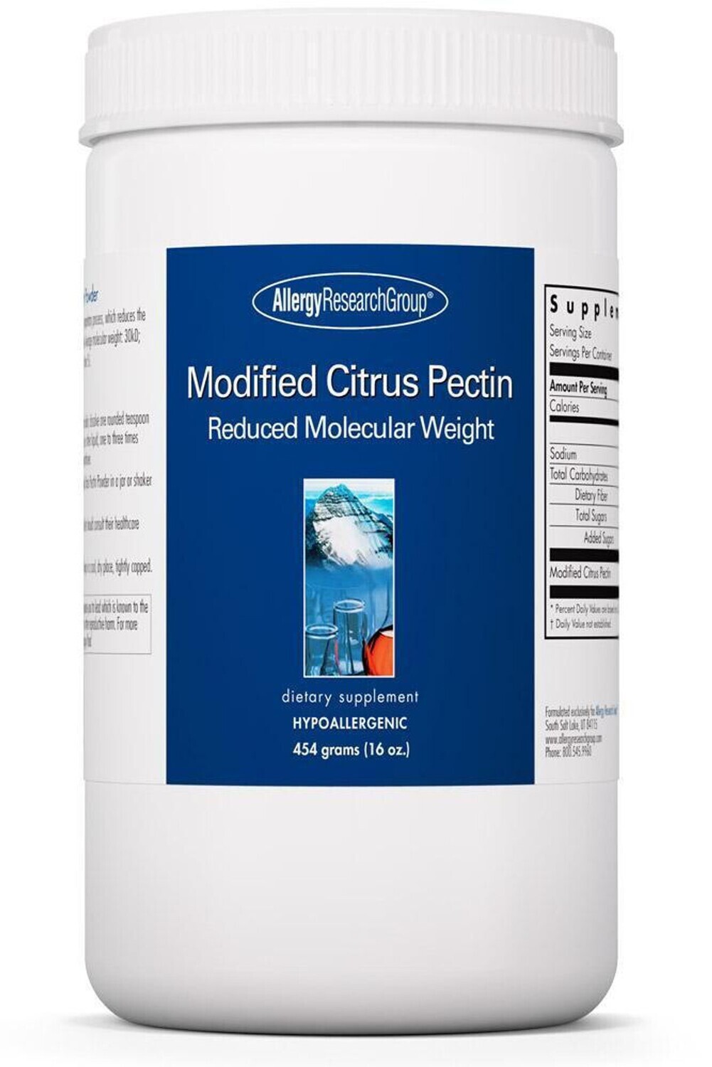 Modified Citrus Pectin Powder 454 gr Allergy Research Group