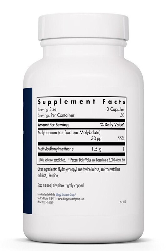 MSM 1500 mg 150 vegcaps  Allergy Research Group