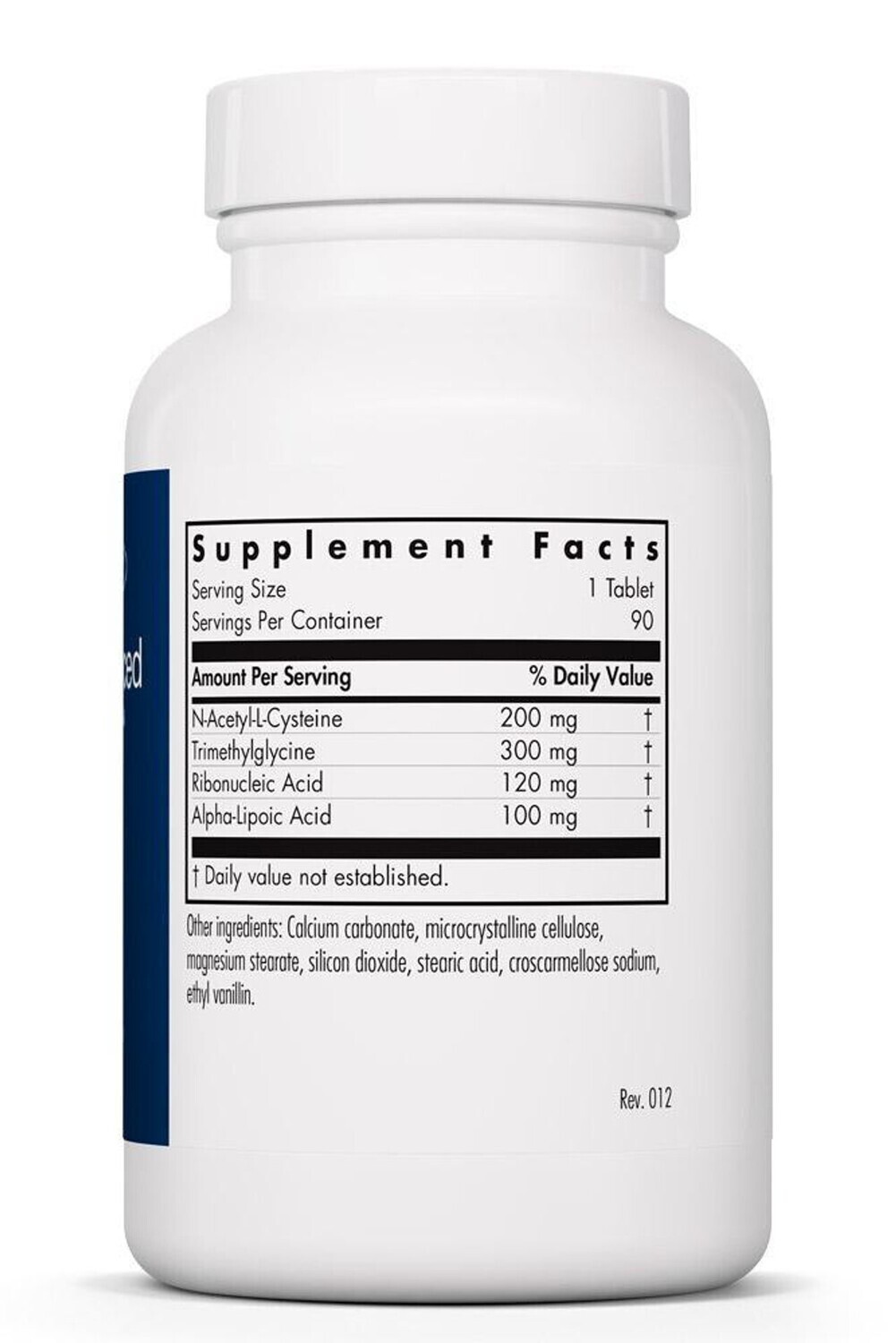 NAC Enhanced 200 mg 90 tabs  Allergy Research Group