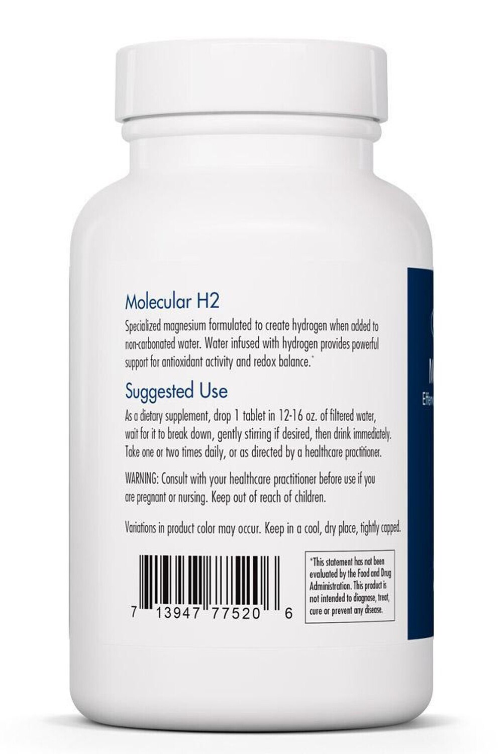 Molecular H2 60 tablets  Allergy Research Group