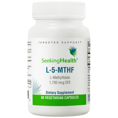 L-5-MTHF 60 vegcaps Seeking Health