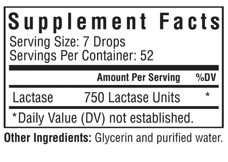 Lactase Drops  15 ml  Seeking Health