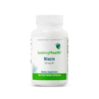 Niacin 50 mg 100 vegcaps Seeking Health