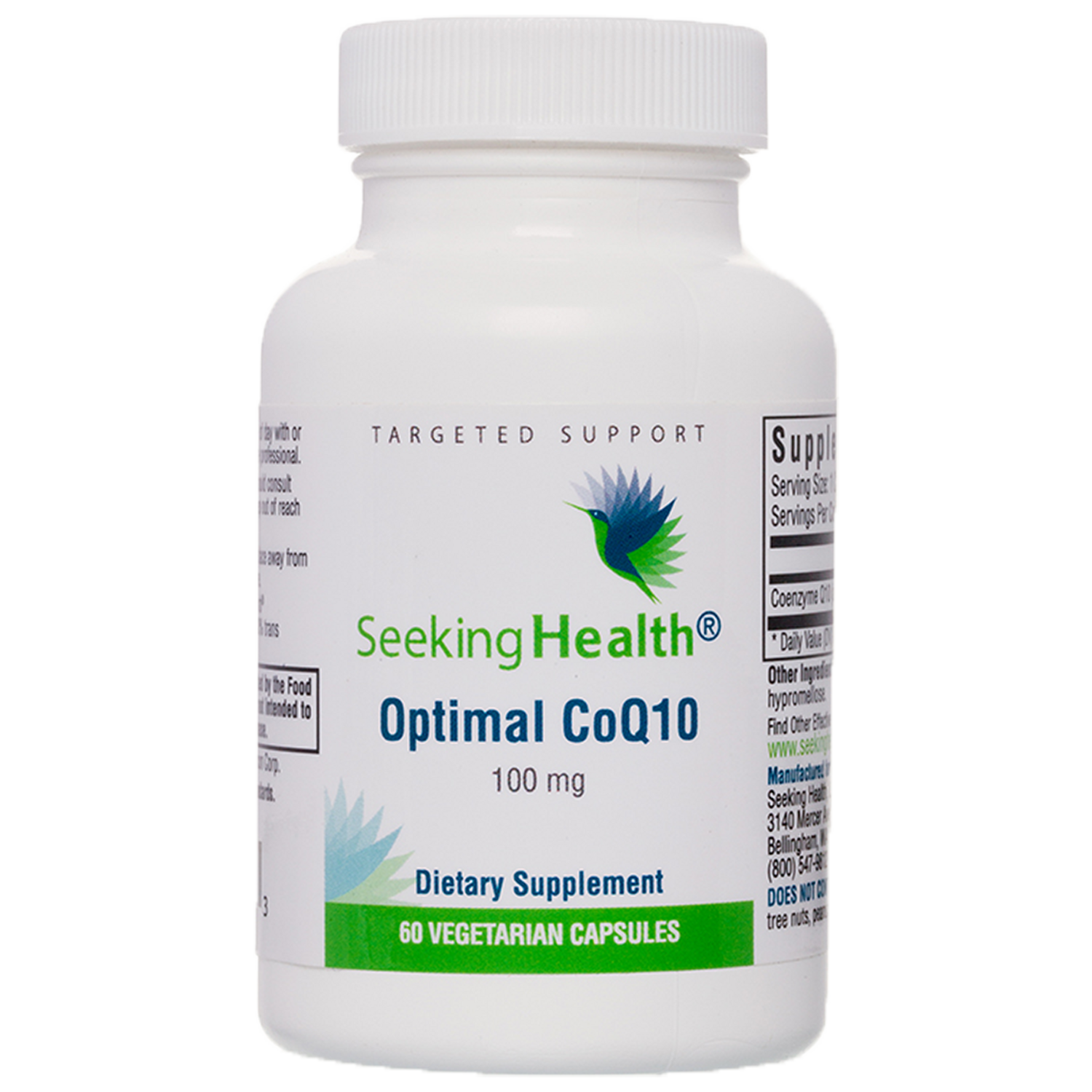 Optimal CoQ10 60 vegcaps Seeking Health