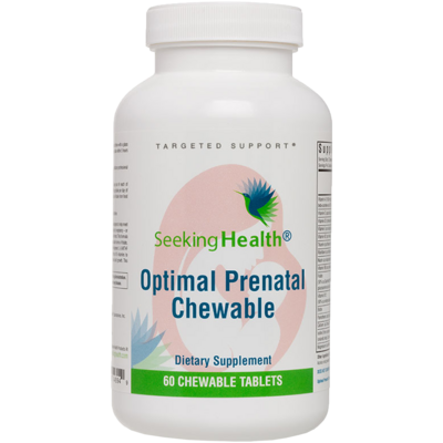 Optimal Prenatal 60 chewable tabs Seeking Health