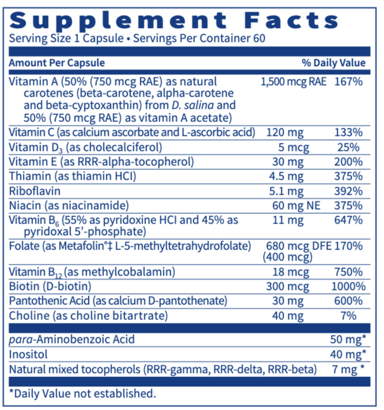 Multi-Vitamin Complex 60 vegcap  FSI HEALTH