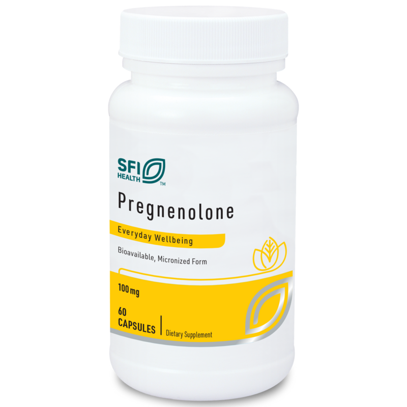 Pregnenolone 100 mg  60 vegcaps  SFI HEALTH