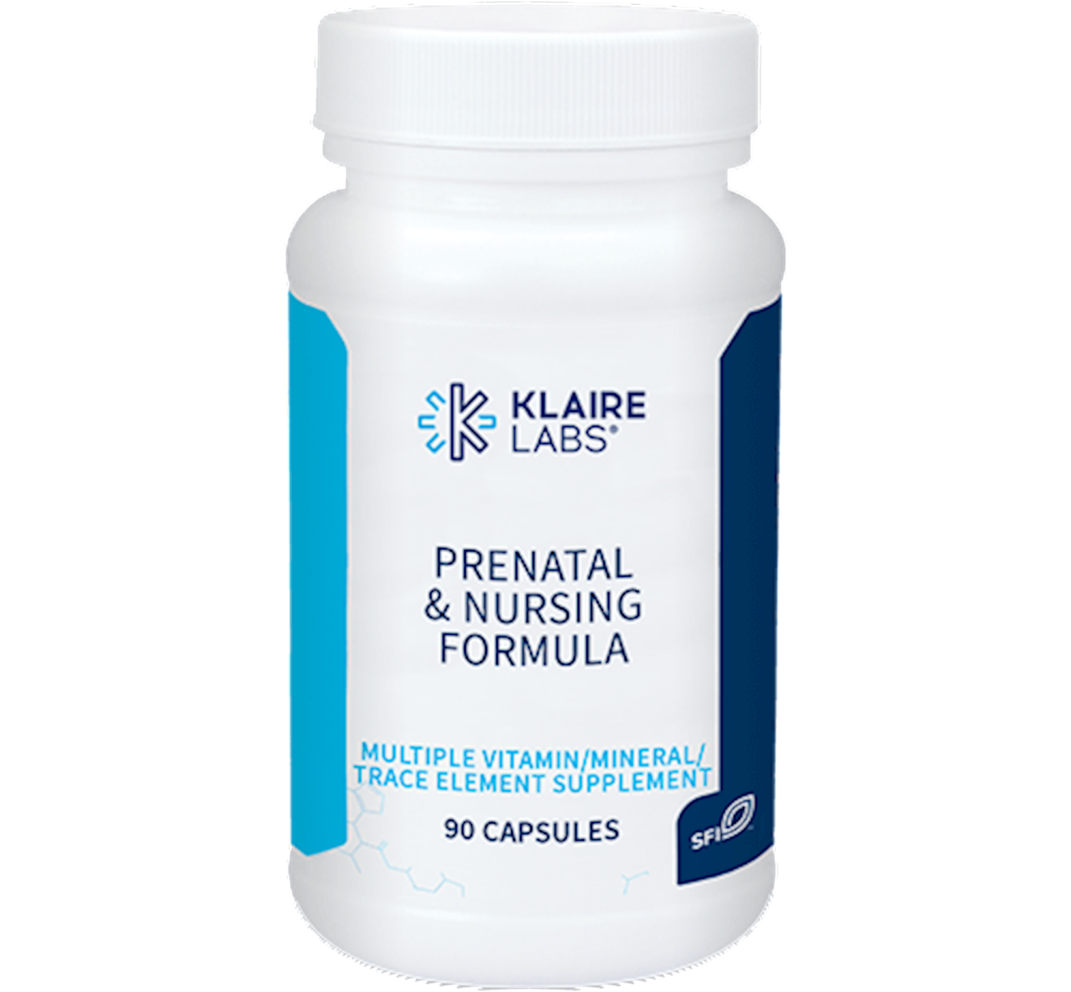 Prenatal and Nursing Formula 90 caps Klaire Labs
