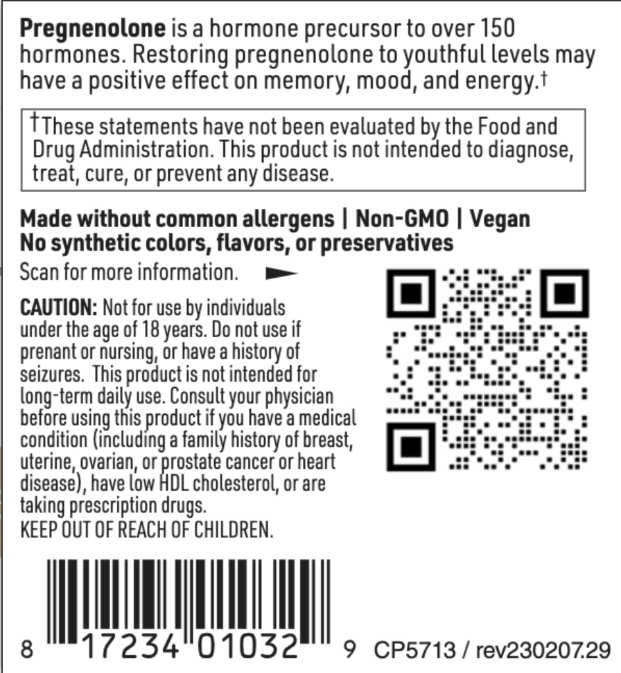 Pregnenolone 100 mg  60 vegcaps  SFI HEALTH