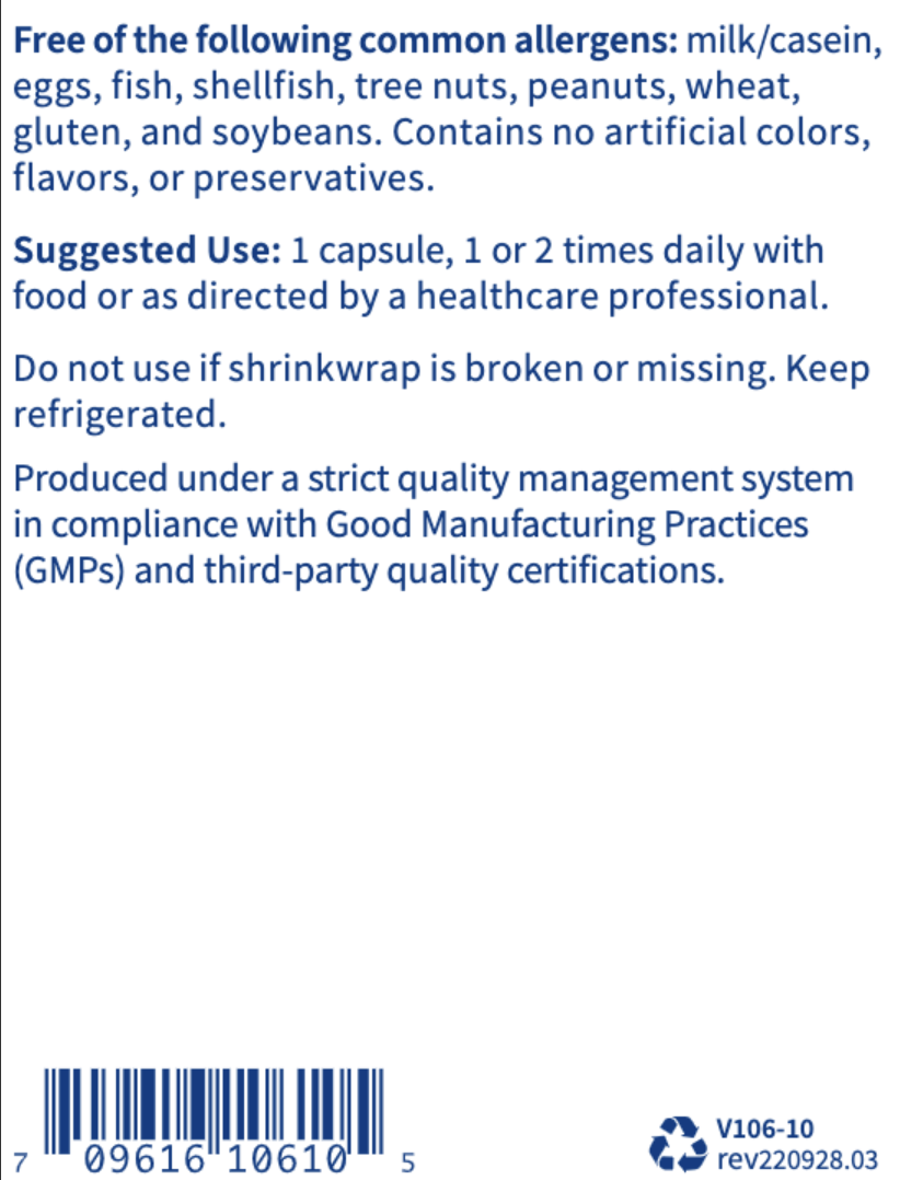 Pro-Biotic Complex 100 vegcap  SFI Health