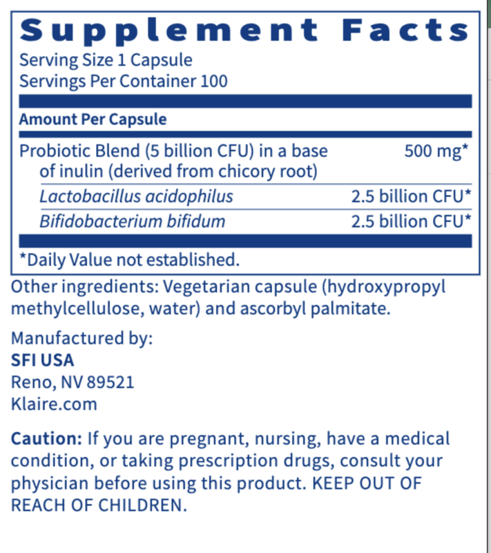 Pro-Biotic Complex 100 vegcap  SFI Health