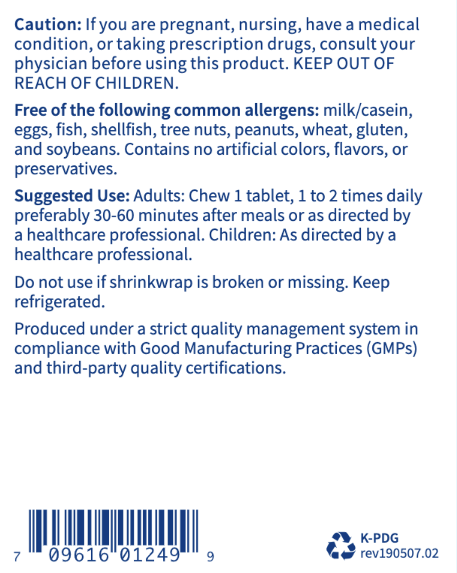 Prodegin  60 CHEWABLE TABLETS   SFI Health