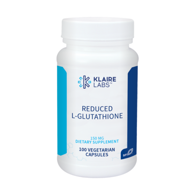 Reduced L-Glutathione 150 mg 100 vegcaps Klaire Labs