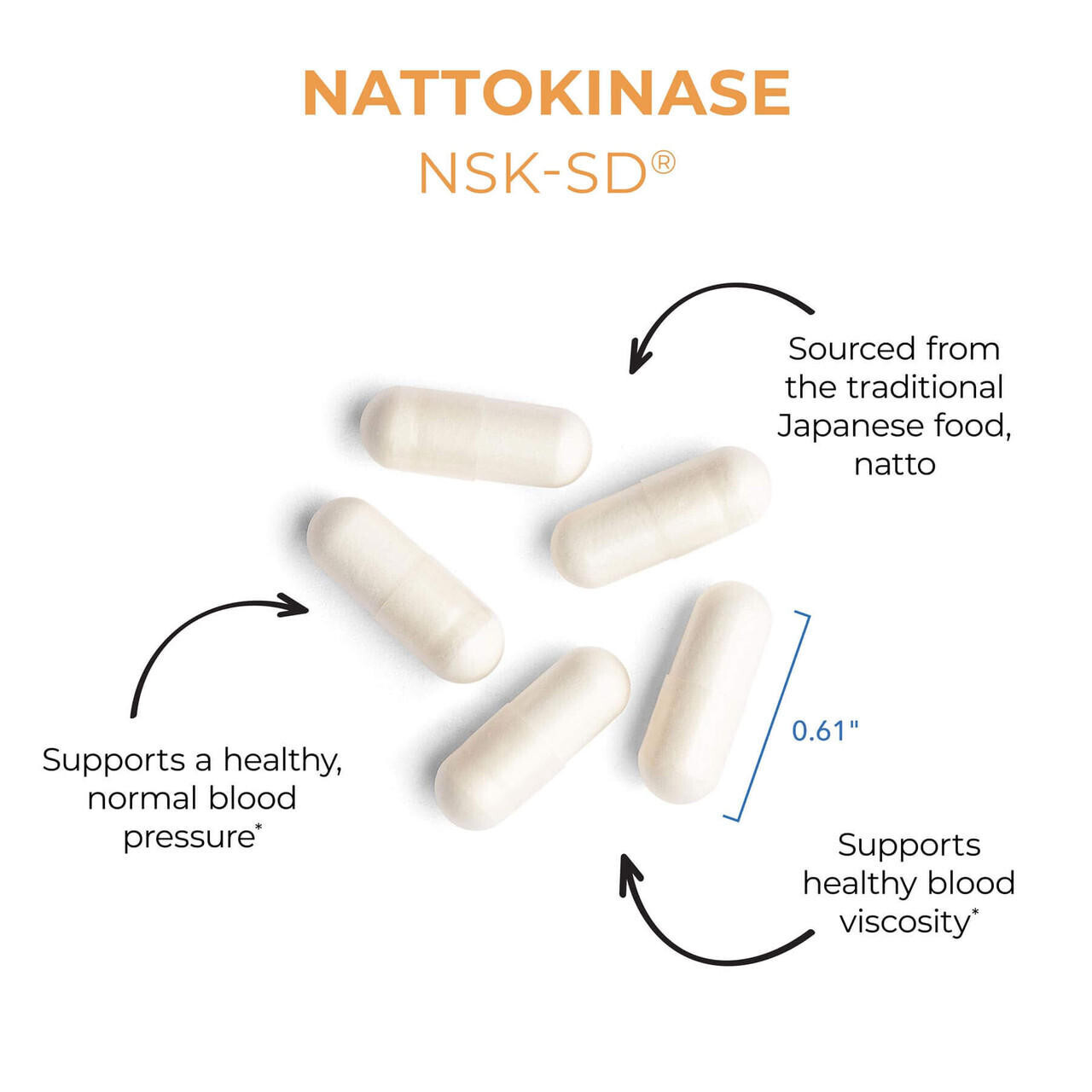 Nattokinase NSK-SD 50 mg  90 vegcaps  Allergy Research Group