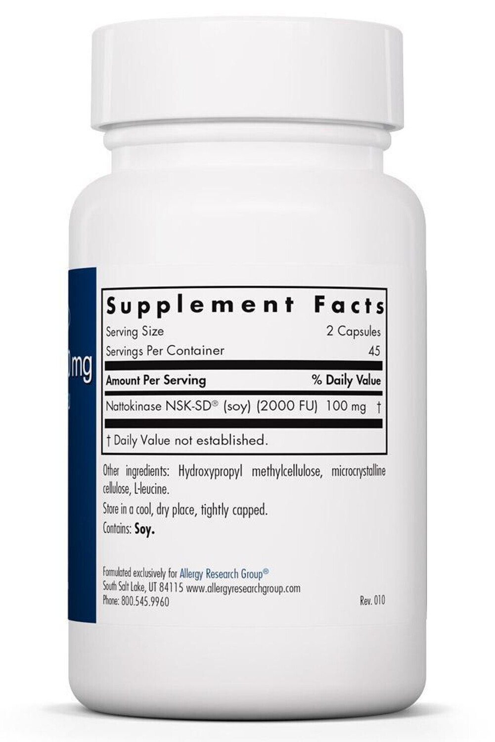 Nattokinase NSK-SD 50 mg  90 vegcaps  Allergy Research Group