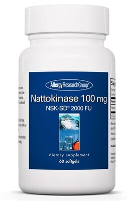 Nattokinase 100 mg NSK-SD® 60 gels Allergy Research Group
