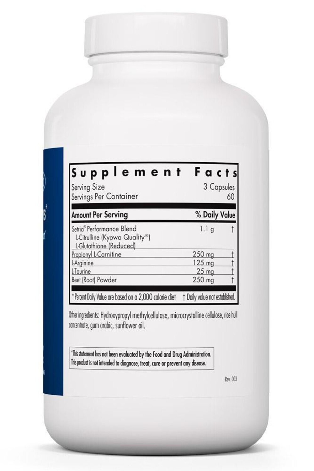 NO Inducers 180 vegcaps Allergy Research Group