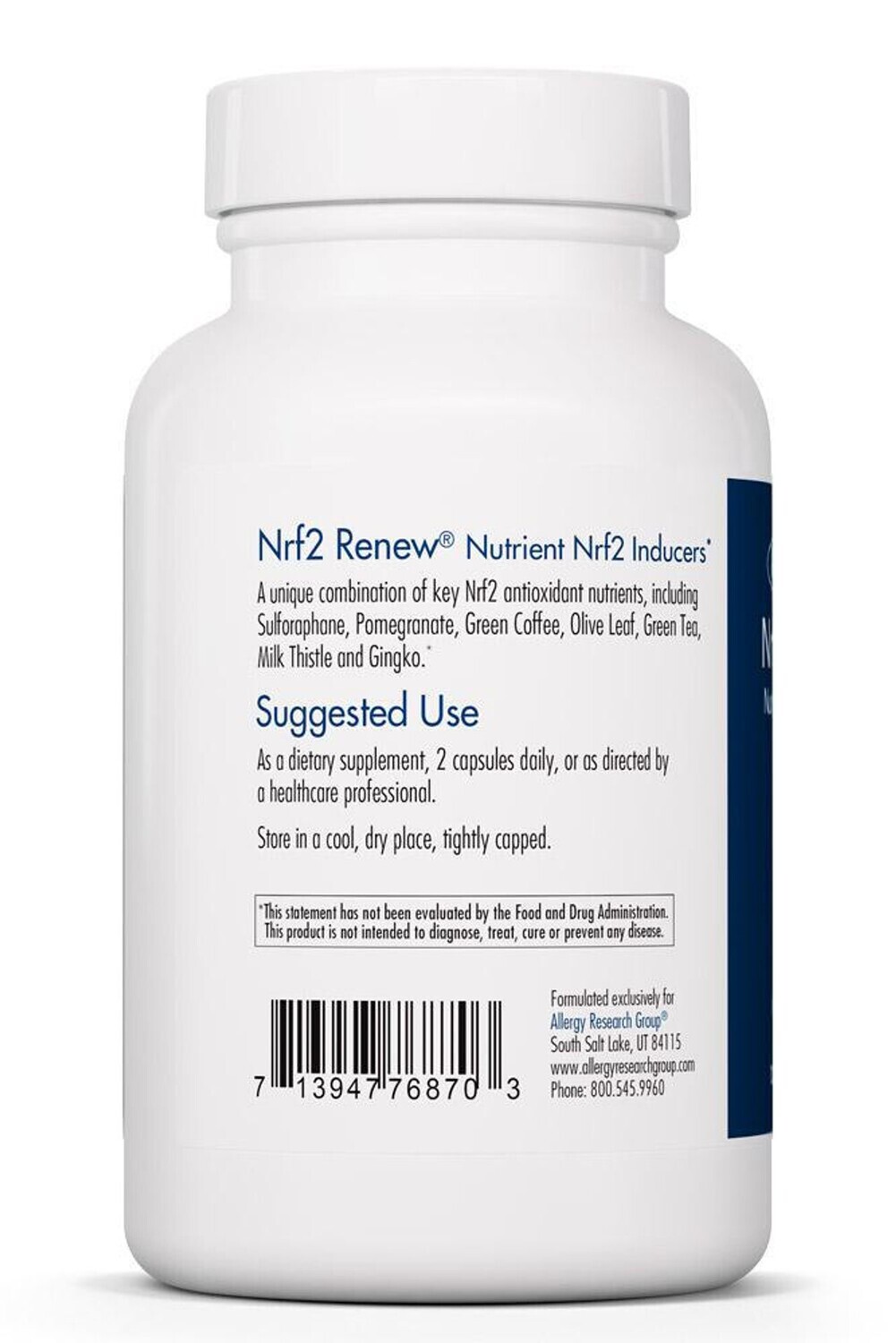 Nrf2 Renew 120 vegcaps Allergy Research Group