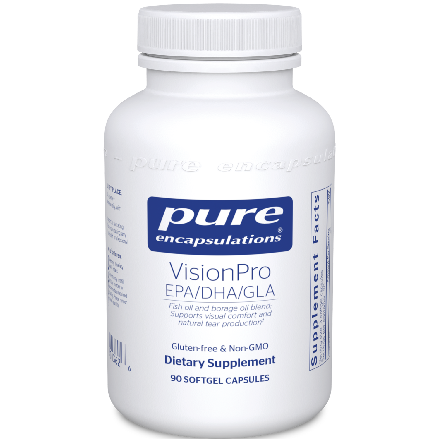 VisionPro EPA/DHA/GLA 180 caps Pure Encapsulations