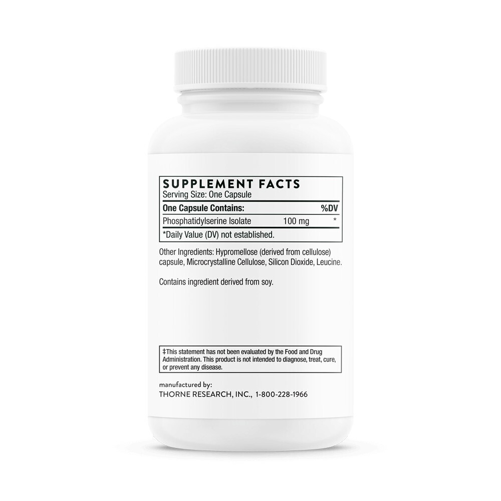Phosphatidylserine 60 vegcaps Thorne