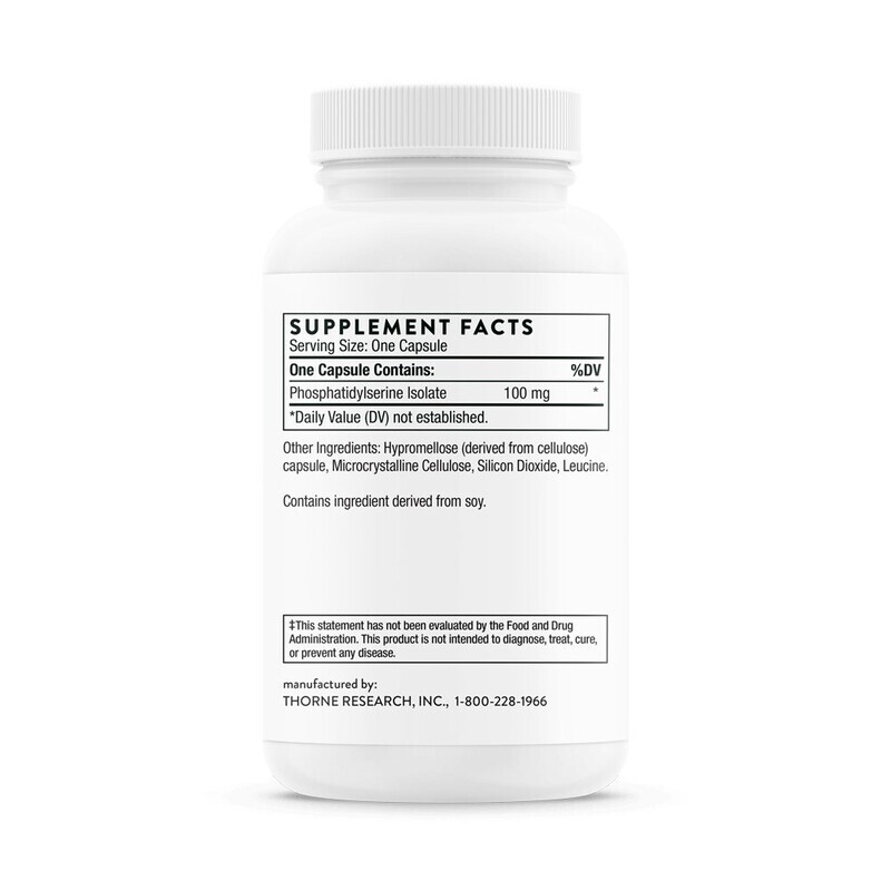 Phosphatidylserine 60 vegcaps Thorne