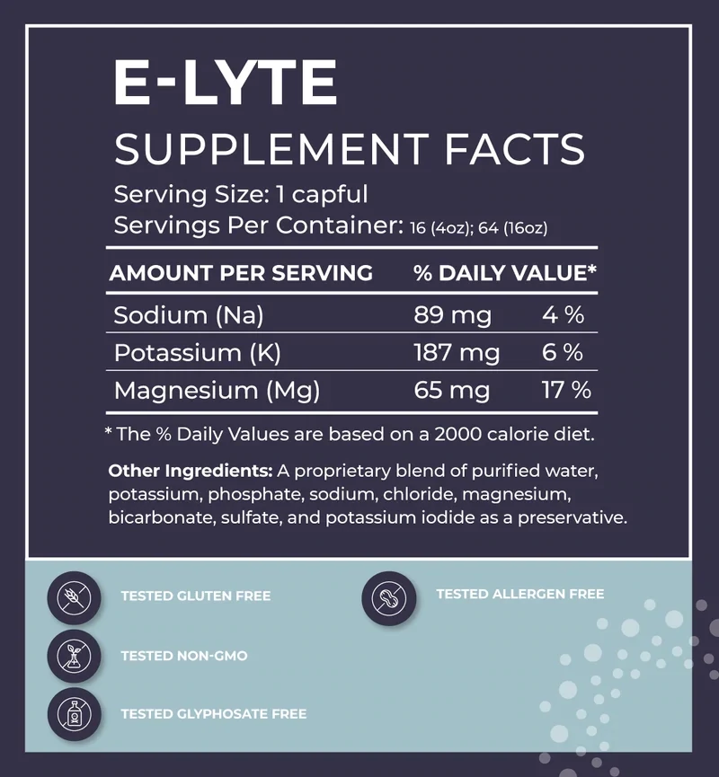 E-Lyte 16 oz 475 ml  BodyBio