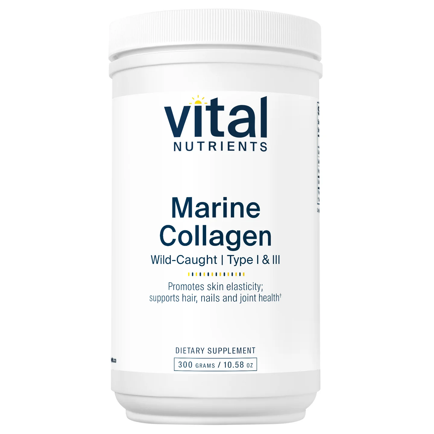 Marine Collagen Type I &amp; III 30 servings Vital Nutrients