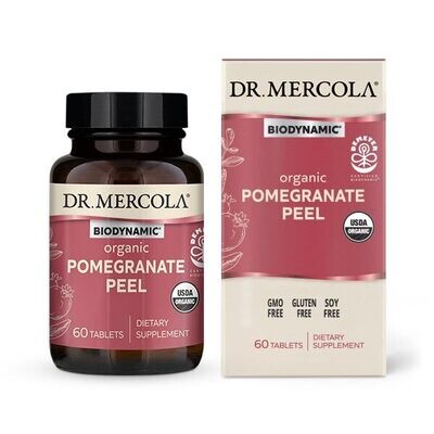 Biodynamic Pomegranate Peel 60 tabs Dr. Mercola