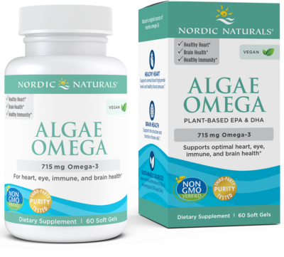 Algae Omega 60 gels Nordic Naturals