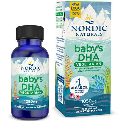 Baby's DHA Vegetarian 1 fl Nordic Naturals