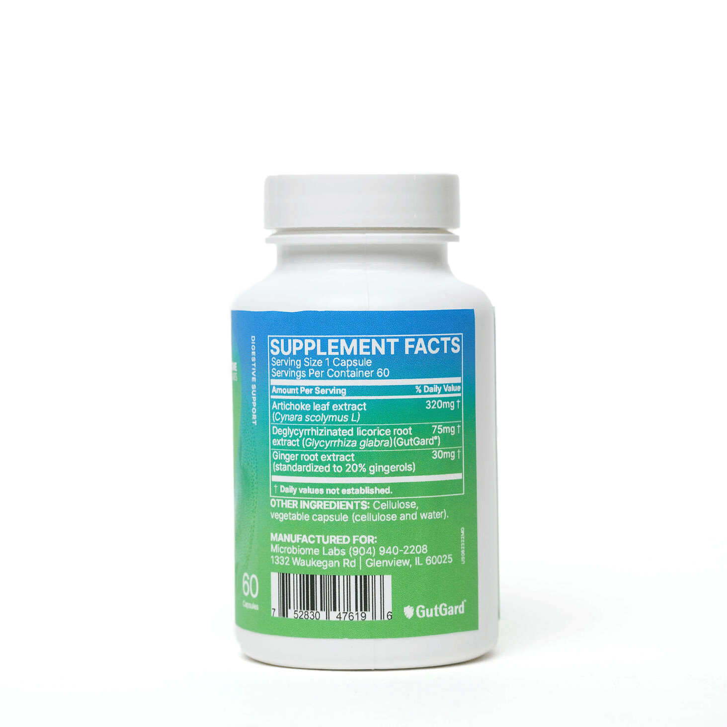 MegaGuard 60 capsules MicrobiomeLabs