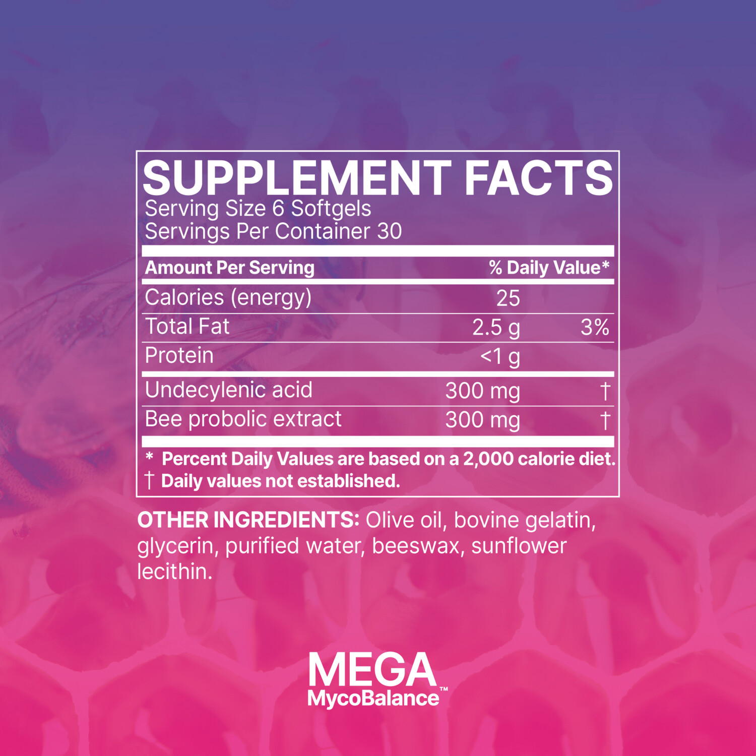 MegaMycoBalance 180 softgels Microbiome Labs