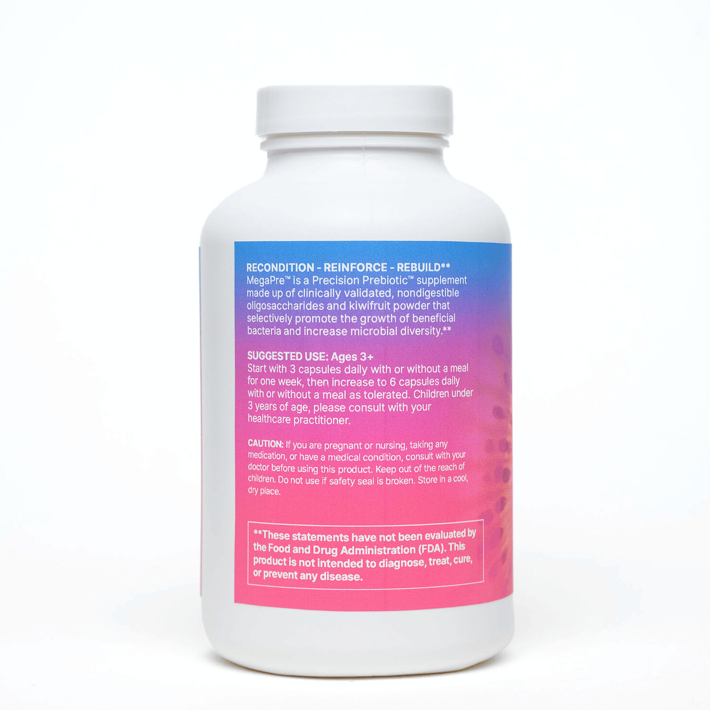 Megapre Dairy Free 180 caps  Microbiome Labs