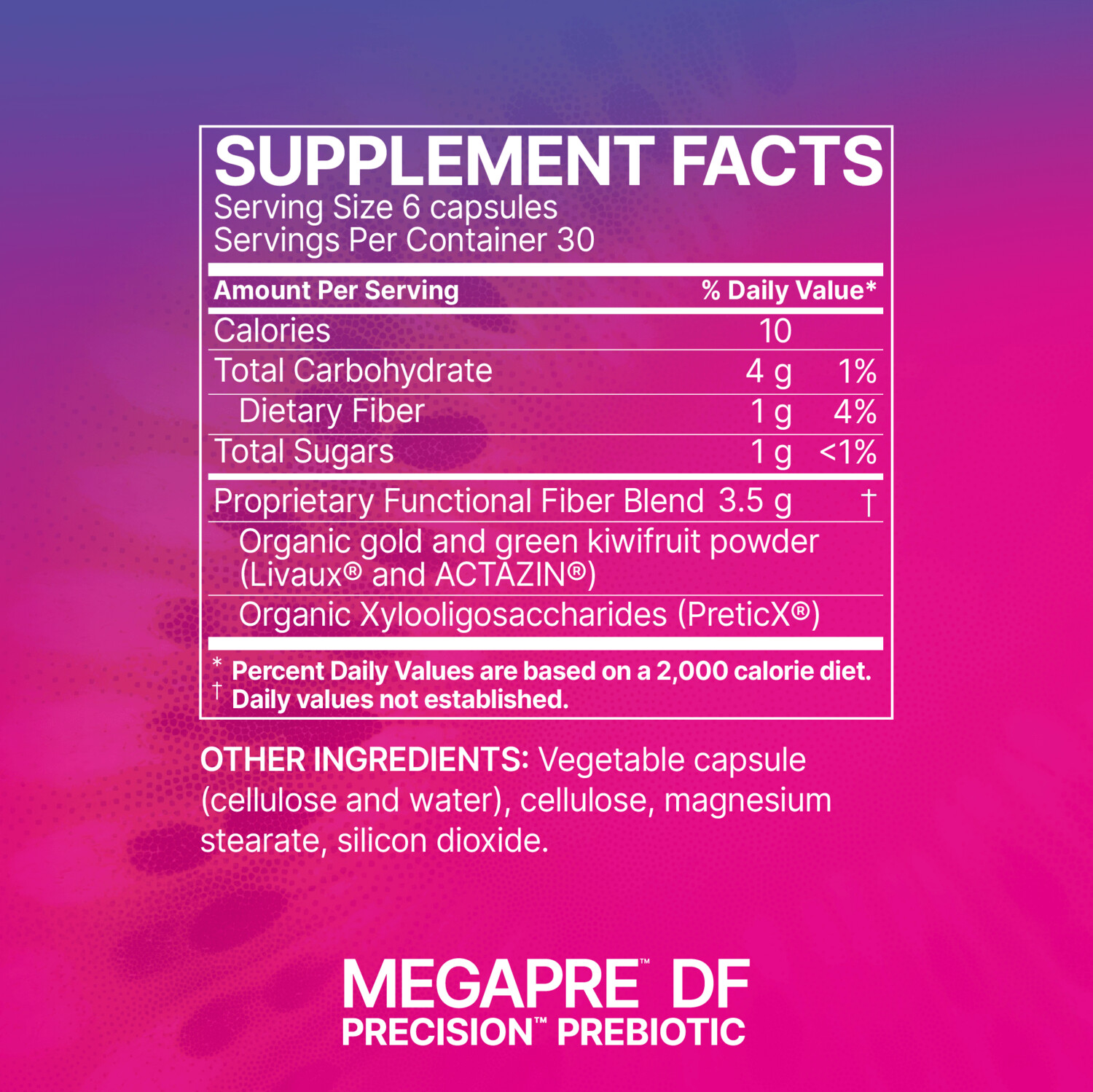 Megapre Dairy Free 180 caps  Microbiome Labs