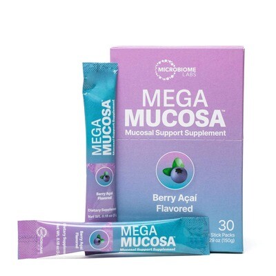 MegaMucosa 30 stick packets Microbiome Labs