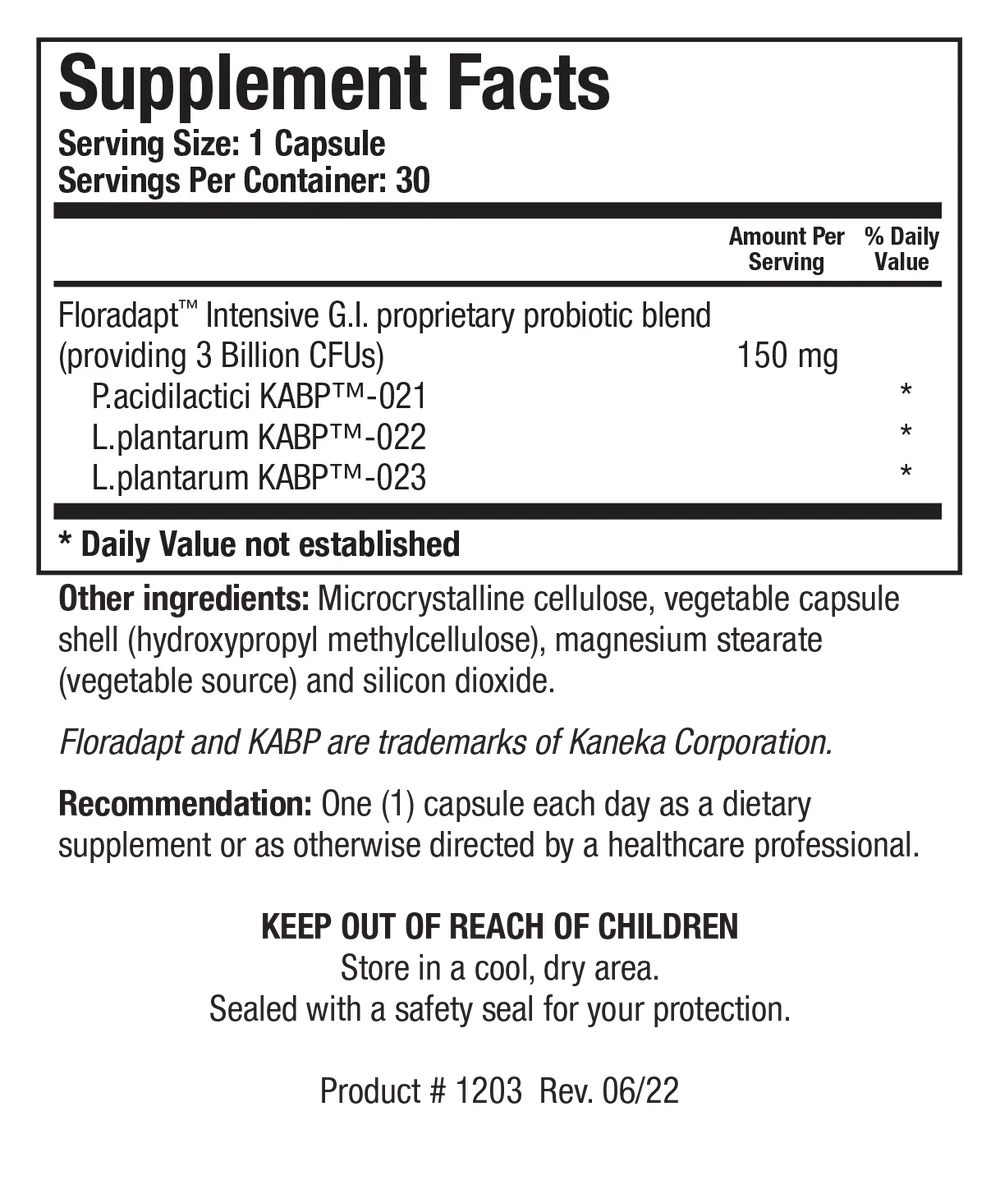 BioDoph-3 GI 30 tablets Biotics Research