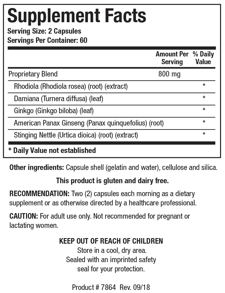 BioDrive 120 capsules Biotics Research