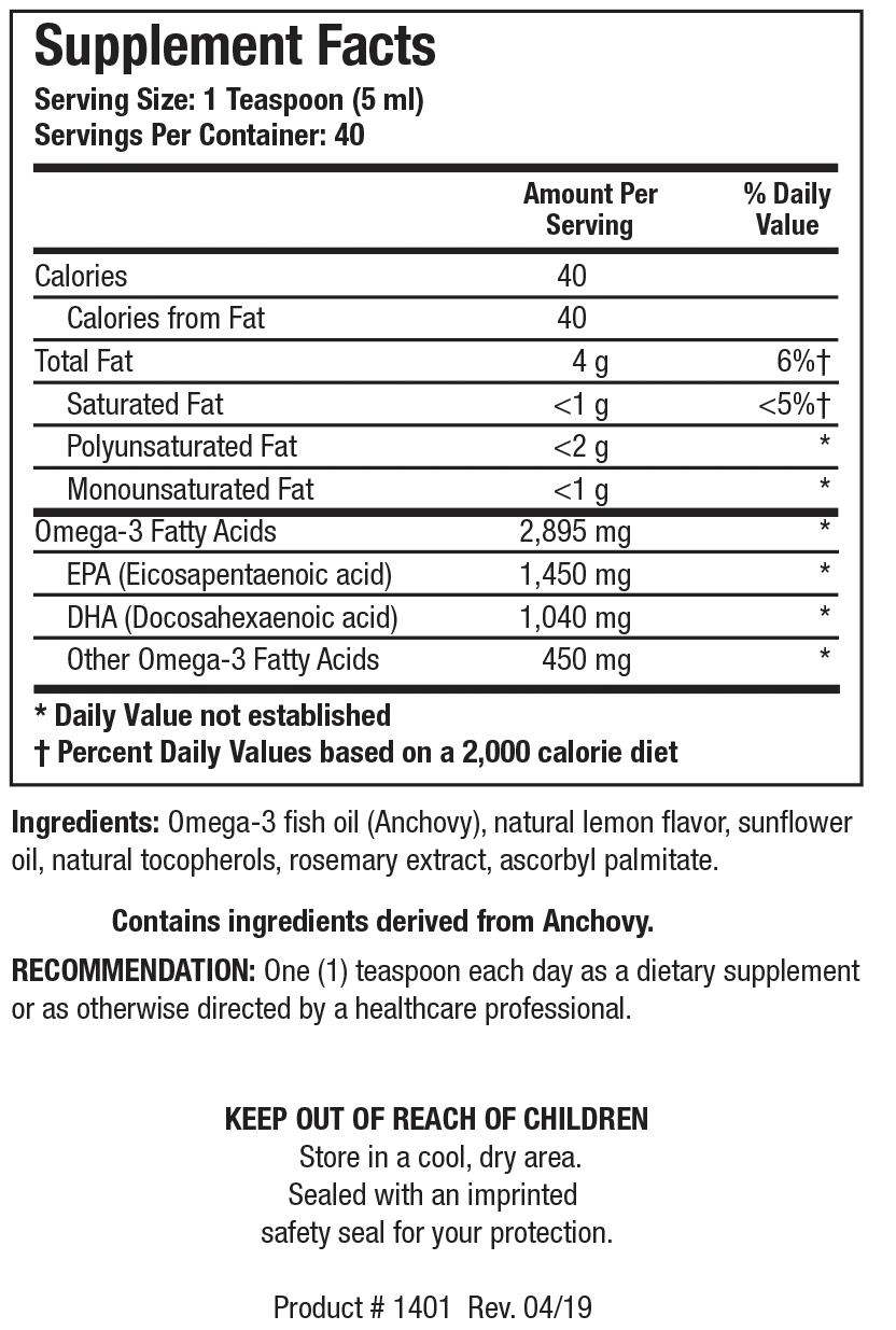Biomega-3 Liquid 200 ml  Biotics Research