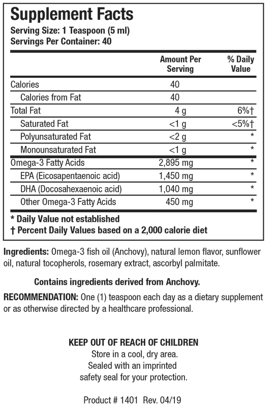 Biomega-3 Liquid 200 ml  Biotics Research