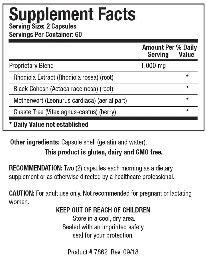 BioPause-AM 120 capsules Biotics Research