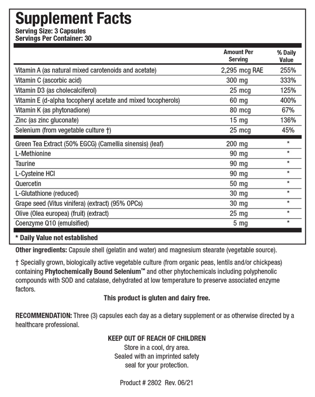 BioProtect Plus 90 capsules Biotics Research