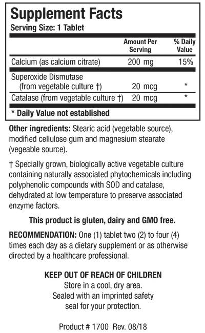 Ca-Zyme™ (Calcium) 100 capsules Biotics Research