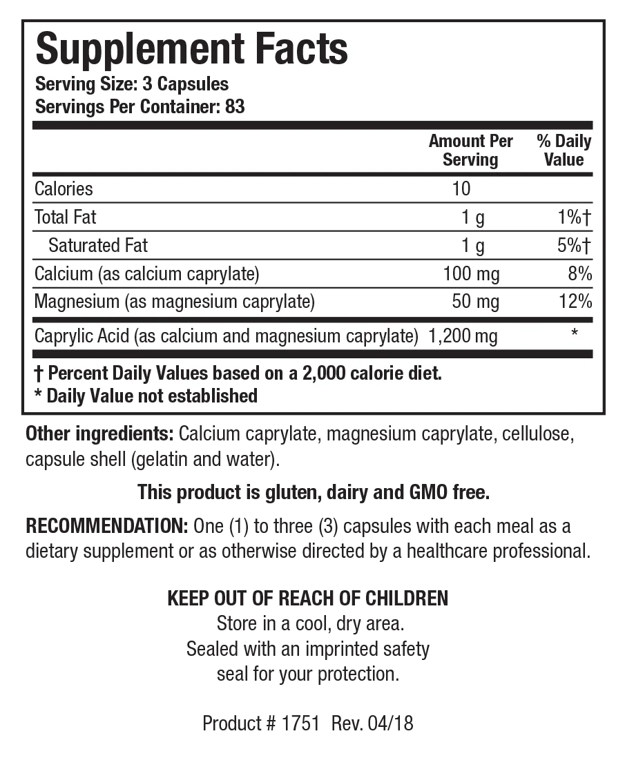 Caprin 100 capsules Biotics Research