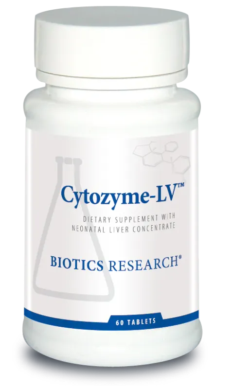 Cytozyme-LV™ (Neonatal Liver) 60 Capsules Biotics Research