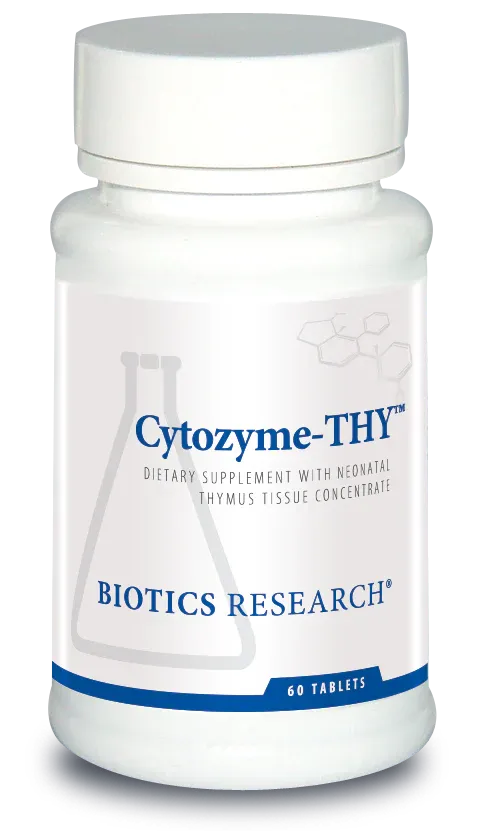 Cytozyme-THY™ (Neonatal Thymus) 60 Capsules Biotics Research